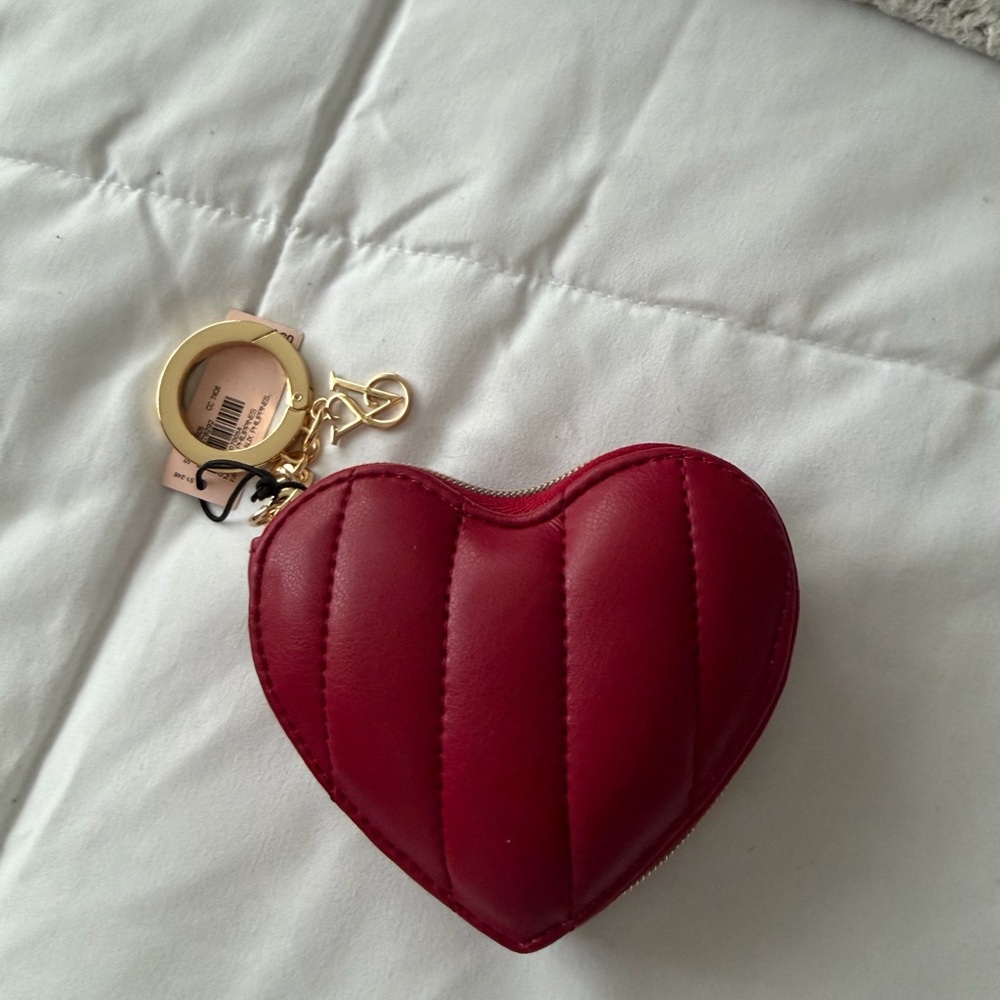Victoria's Secret Red Heart Coin Purse